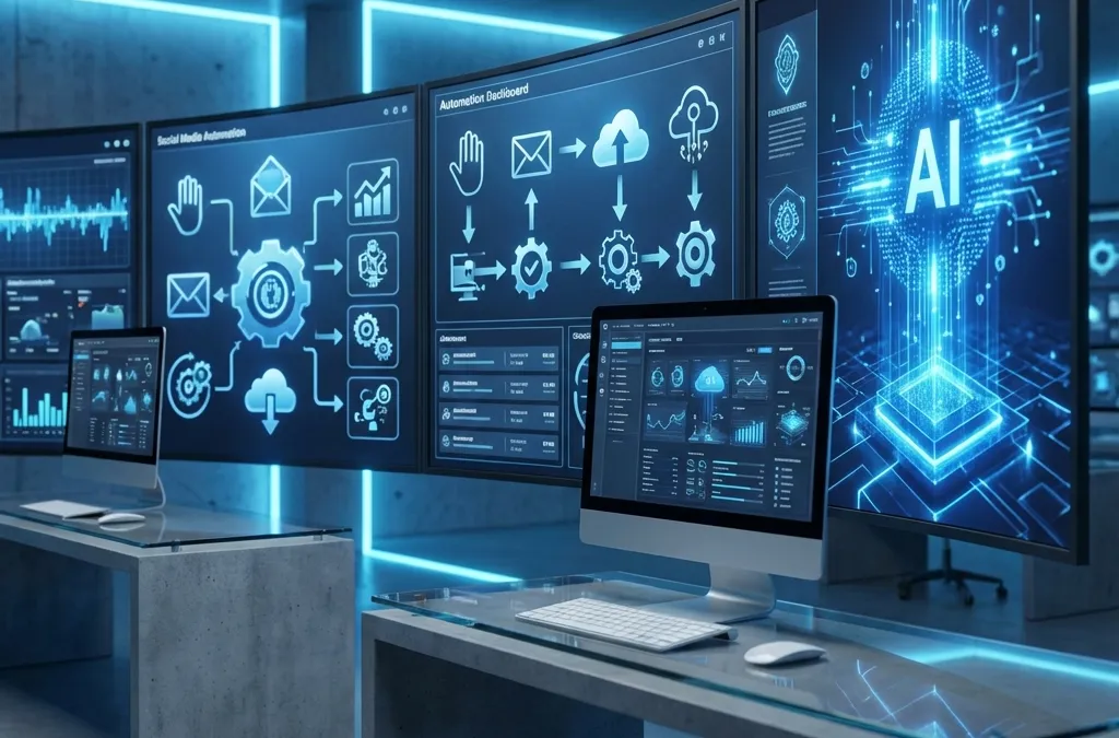 Automatyzacja social media dla agencji - kompletny przewodnik